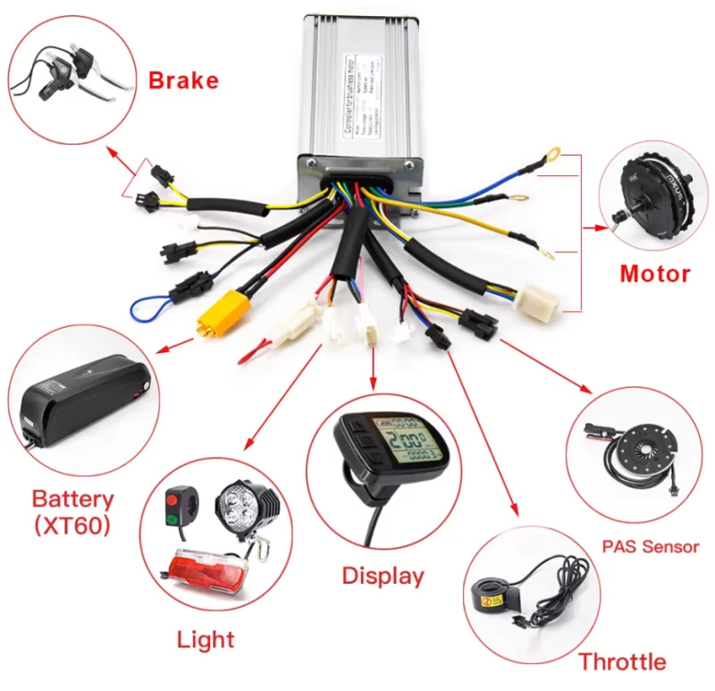 36V 17A MOTOR KONTROLCÜ (BEYİN) -SM Fişli