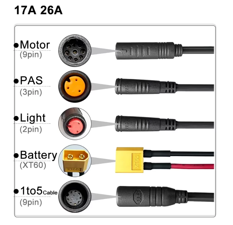 36V 17A MOTOR KONTROLCÜ (BEYİN) -WP Fişli